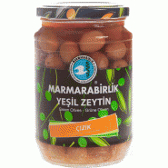 Marmara Birlik Domat Çizik Yeşil Zeytin (400 Gr)